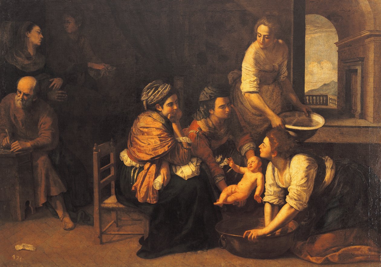 Nascimento de São João Baptista de Artemisia Gentileschi