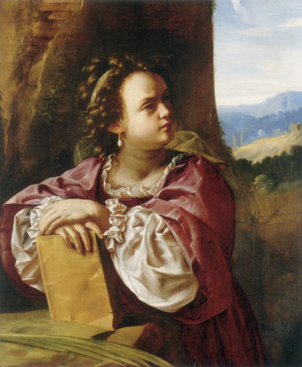 Santa Catarina de Alexandria de Artemisia Gentileschi