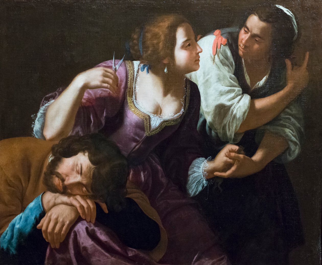Sansão e Dalila de Artemisia Gentileschi