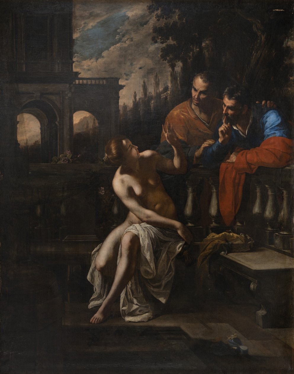 Susana e os anciãos de Artemisia Gentileschi