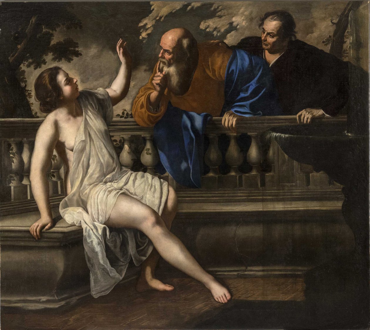 Susana e os Anciãos, 1652. de Artemisia Gentileschi