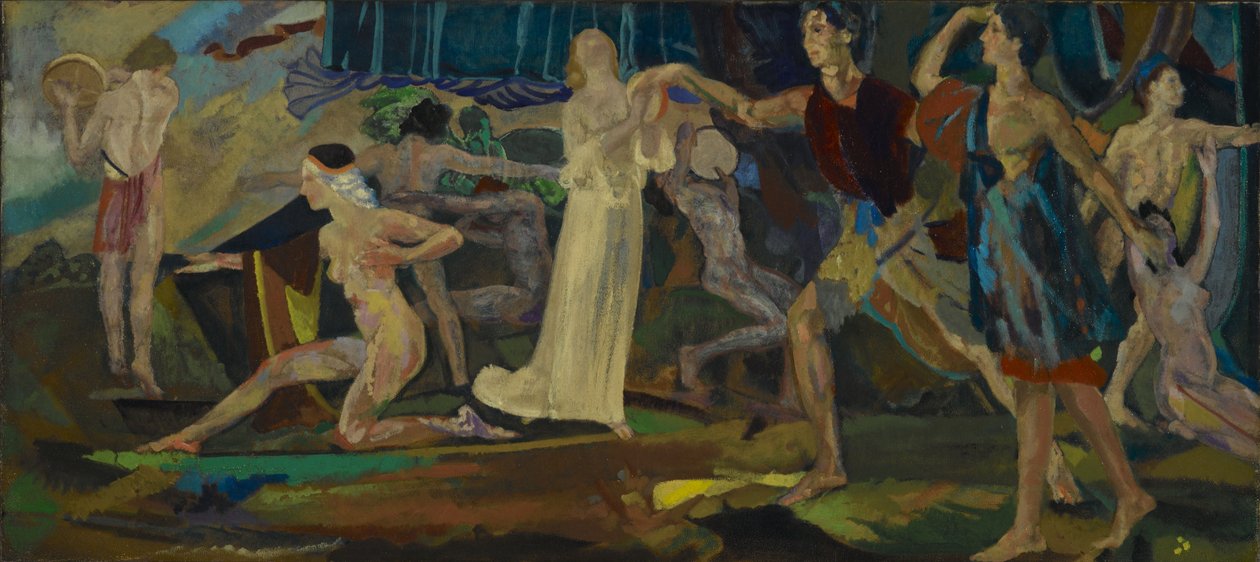 Frescor dos Feridos de Arthur Bowen Davies