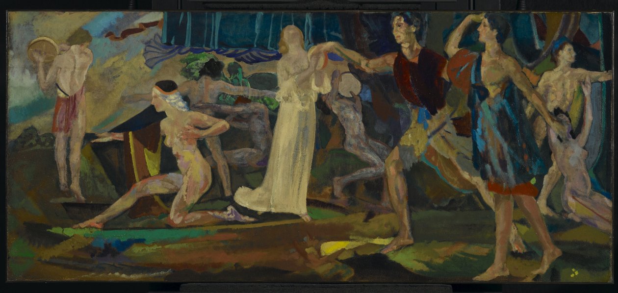 Frescor dos Feridos de Arthur Bowen Davies