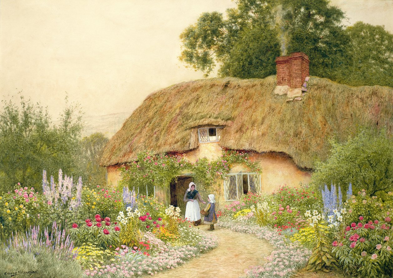 Uma casa de campo de Devon de Arthur Claude Strachan