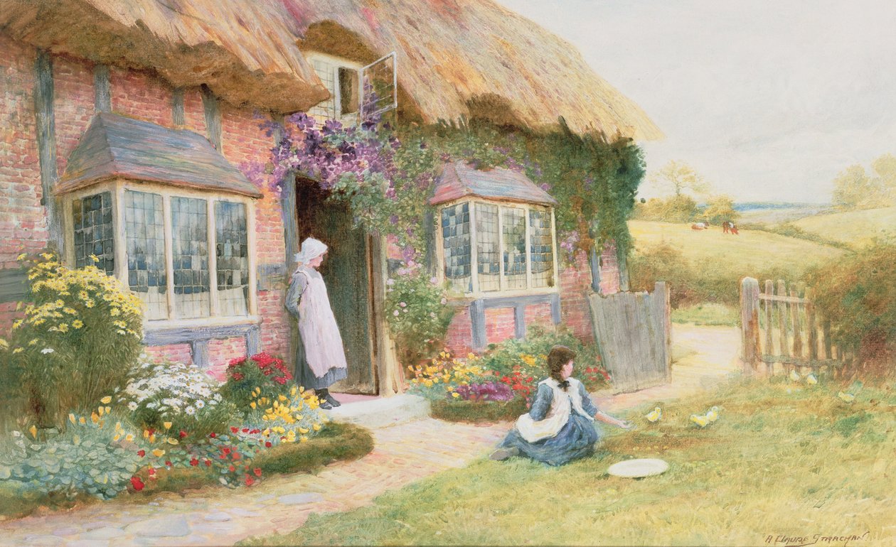Tarde pacífica de Arthur Claude Strachan