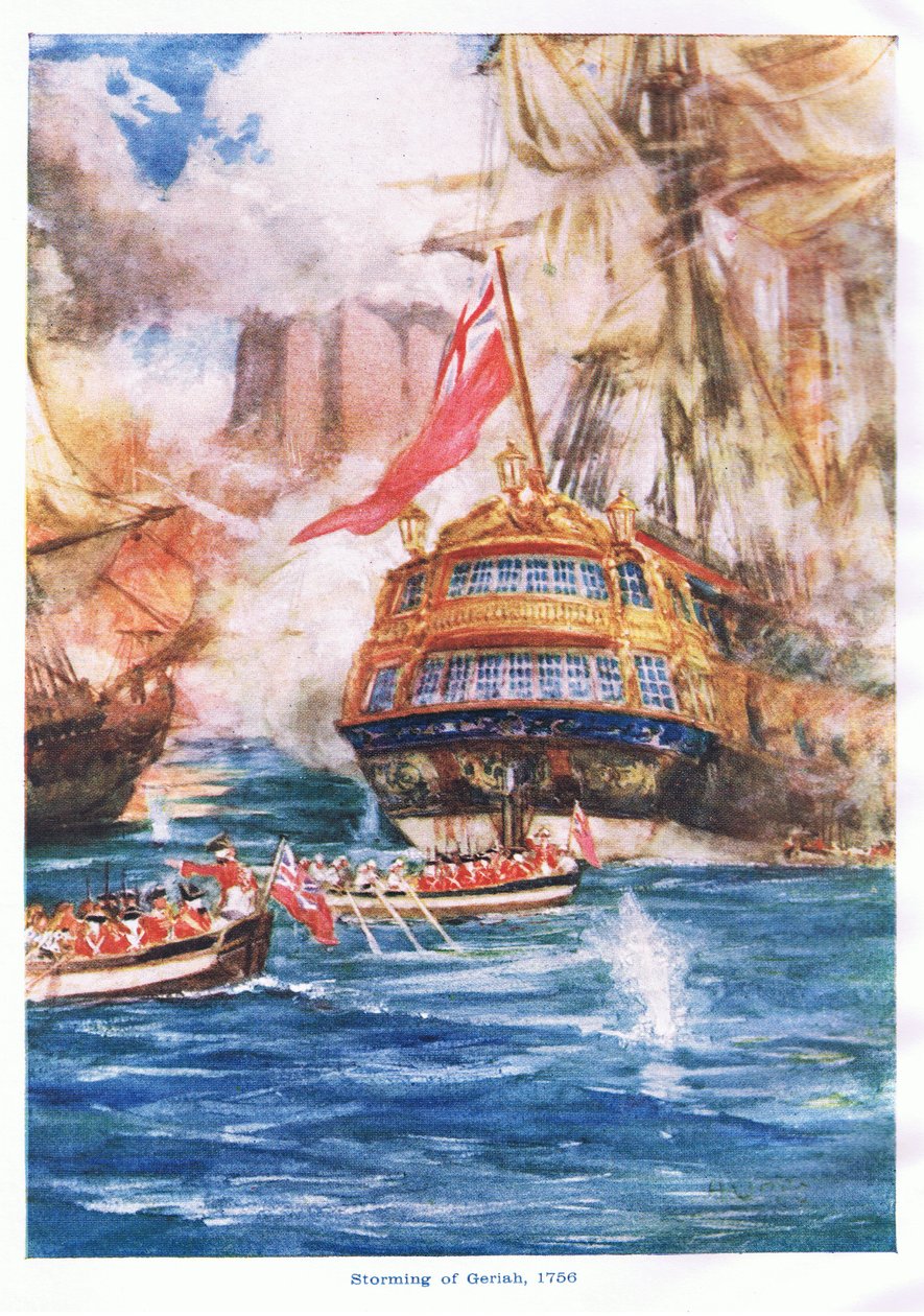 A tomada de Geriah AD1756 de Arthur David McCormick