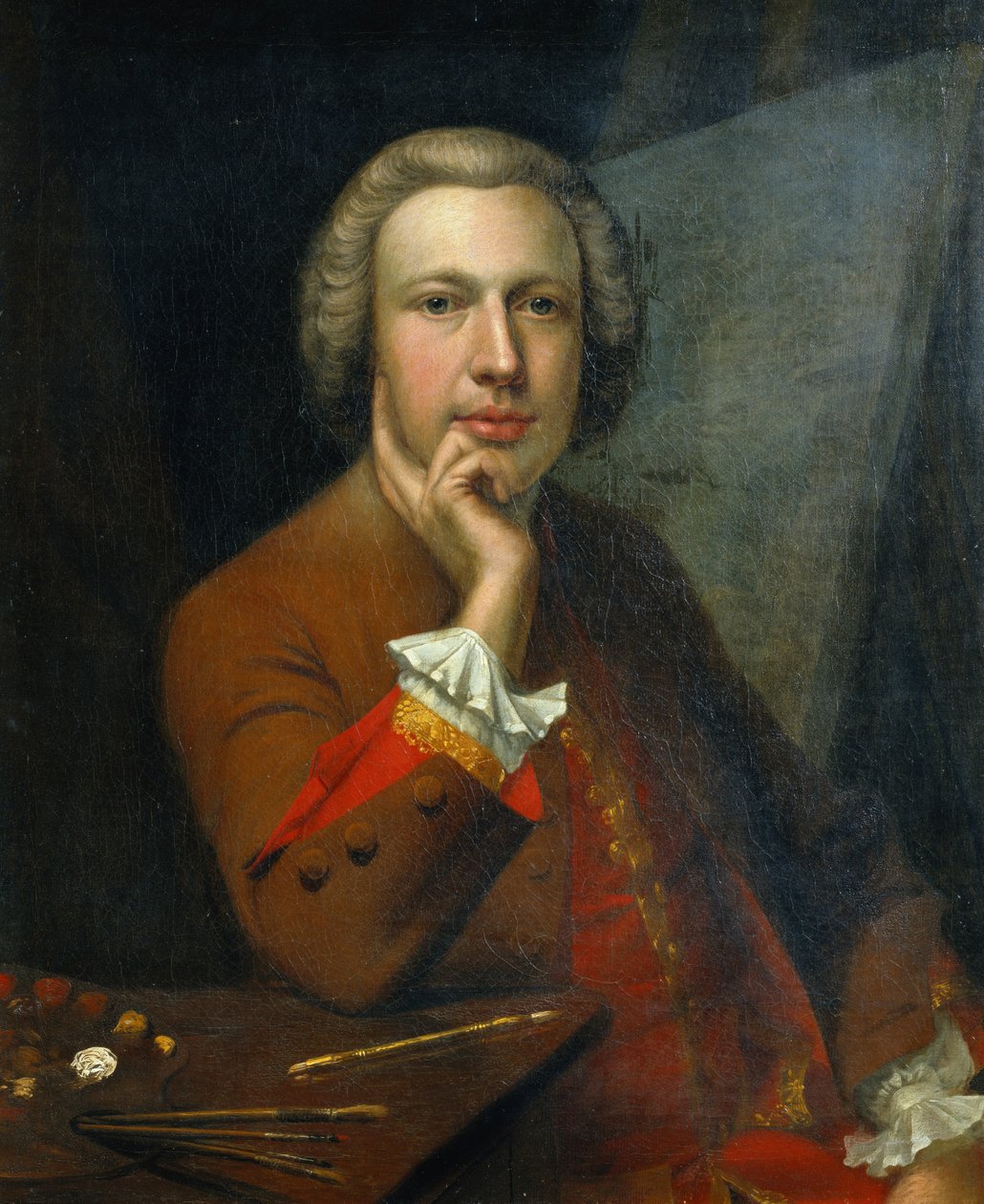 Auto-Retrato, 1742 de Arthur Devis