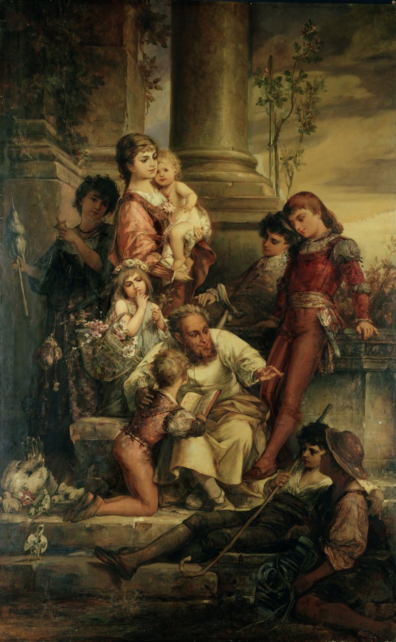 Infância (aprender) de Arthur Fitger