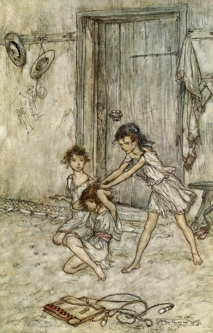 Sonho de uma noite de verão de Arthur Rackham