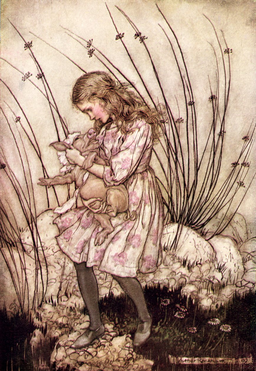 Alice s aventuras no país das maravilhas por Lewis Carroll de Arthur Rackham