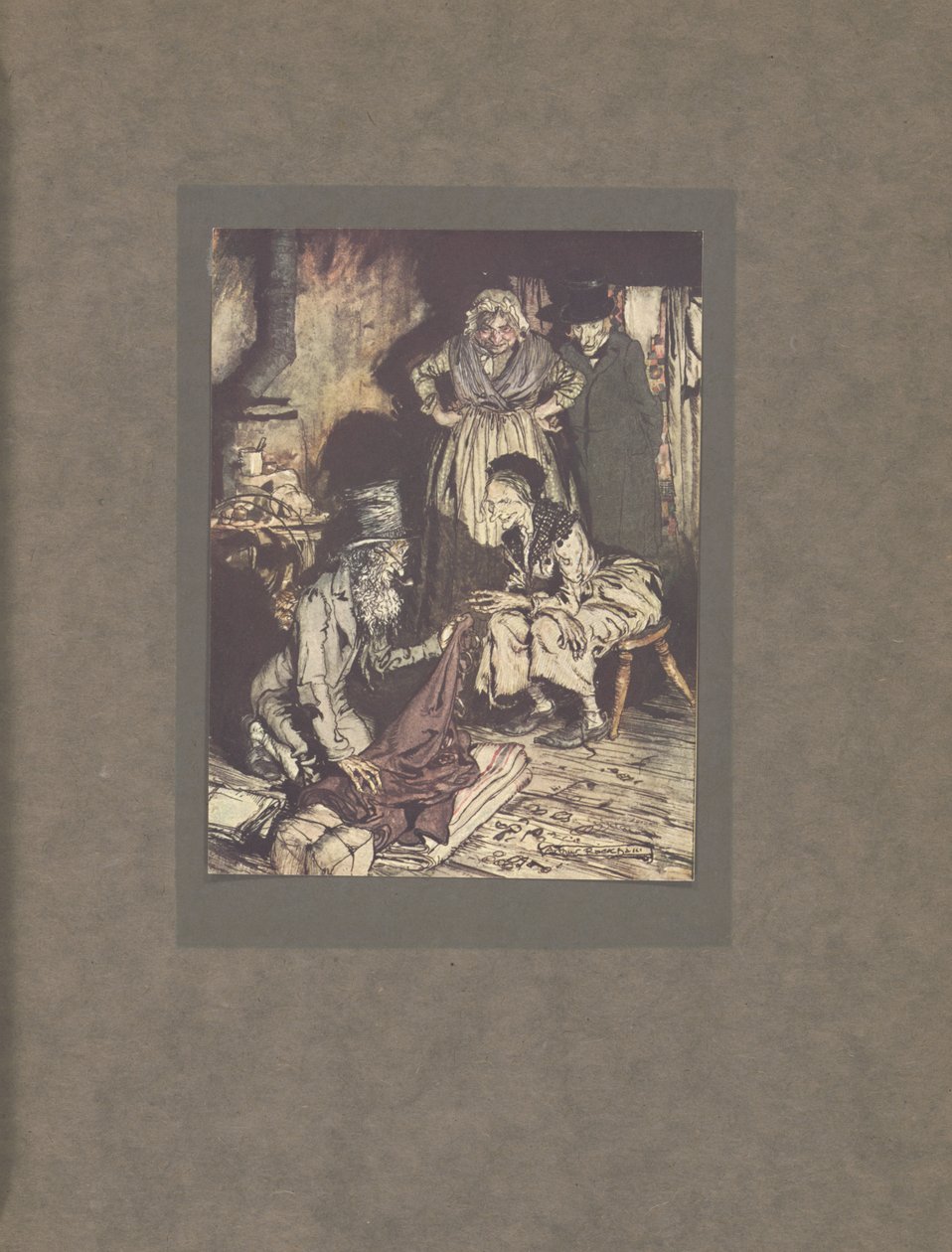 &39;Cortinas de cama!&39;, 1915 de Arthur Rackham