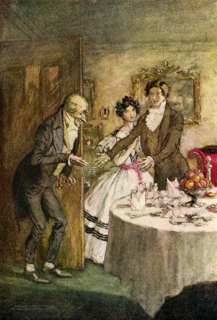 Uma canção de natal de Charles Dickens de Arthur Rackham