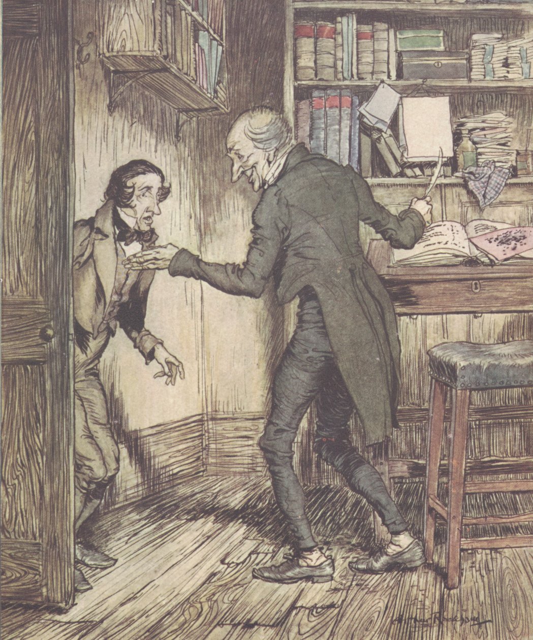 &39;Eu não vou aguentar esse tipo de coisa&39;, 1915 de Arthur Rackham