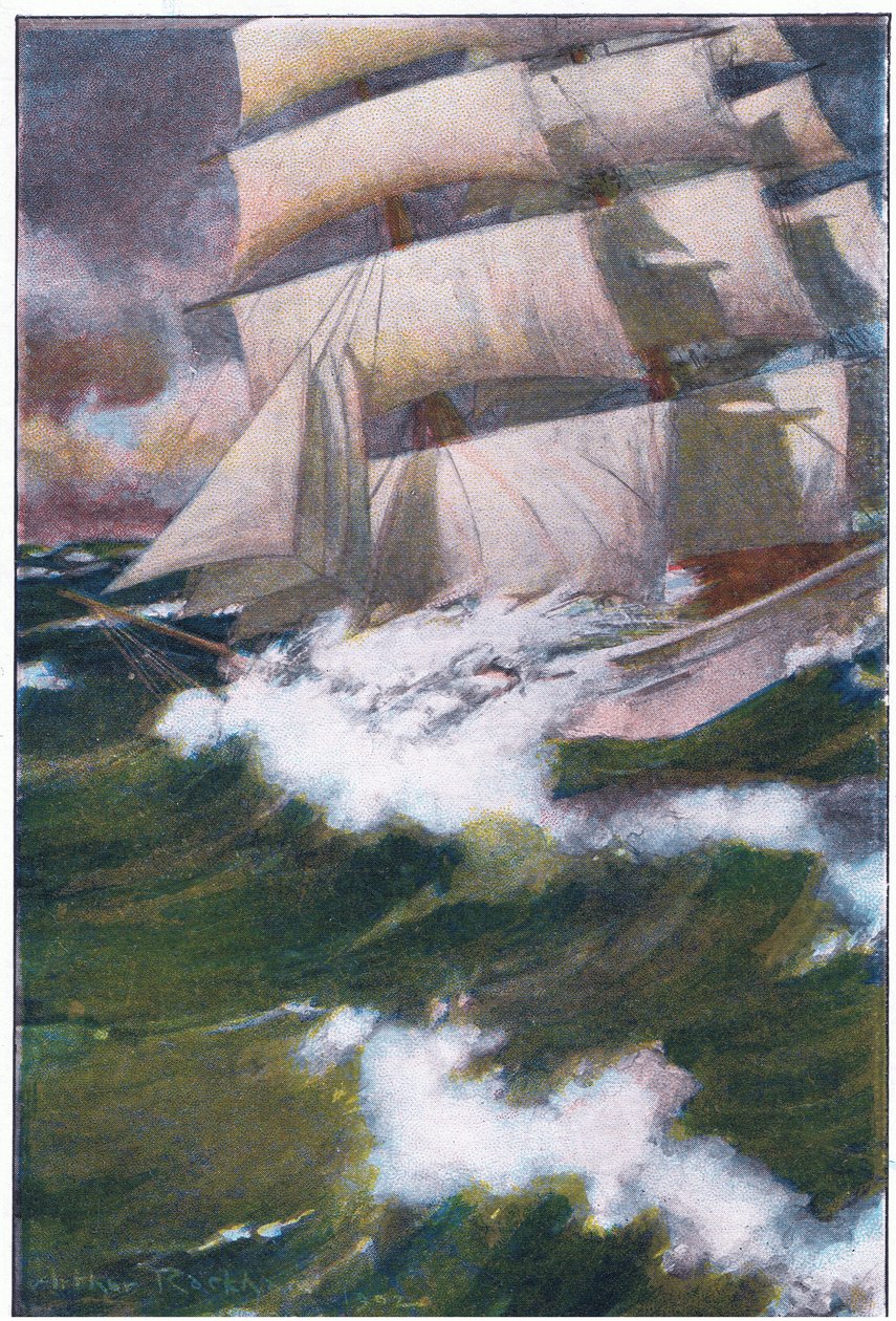 Lavei o navio para frente e para trás de Arthur Rackham