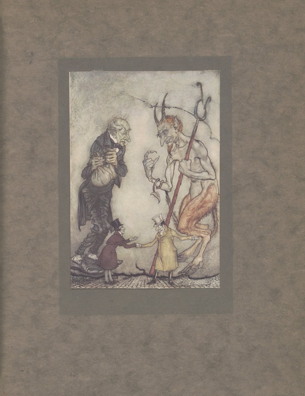 &39;Old Scratch finalmente conseguiu, hey&39;, 1915 de Arthur Rackham