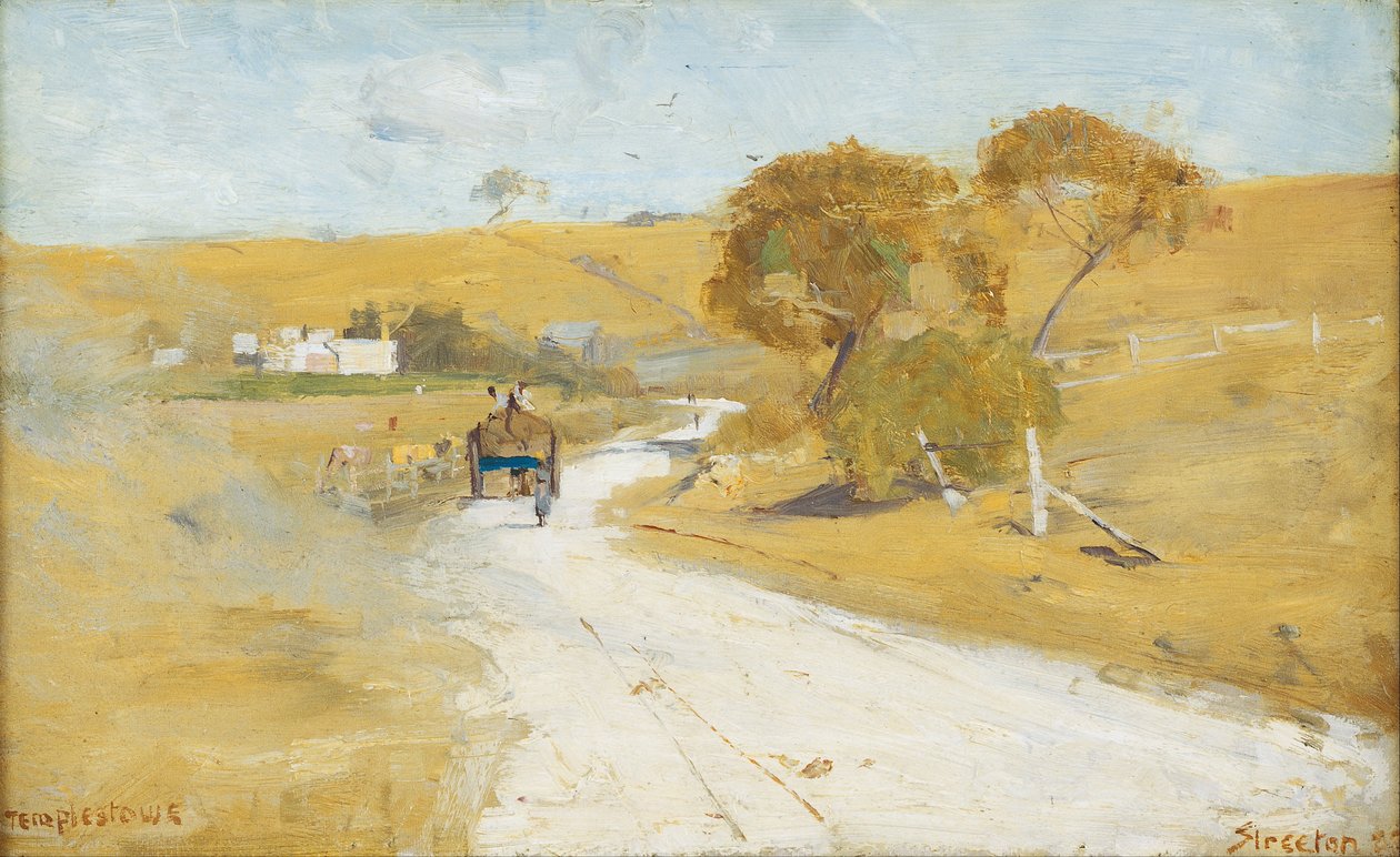 Na Templestowe de Arthur Streeton