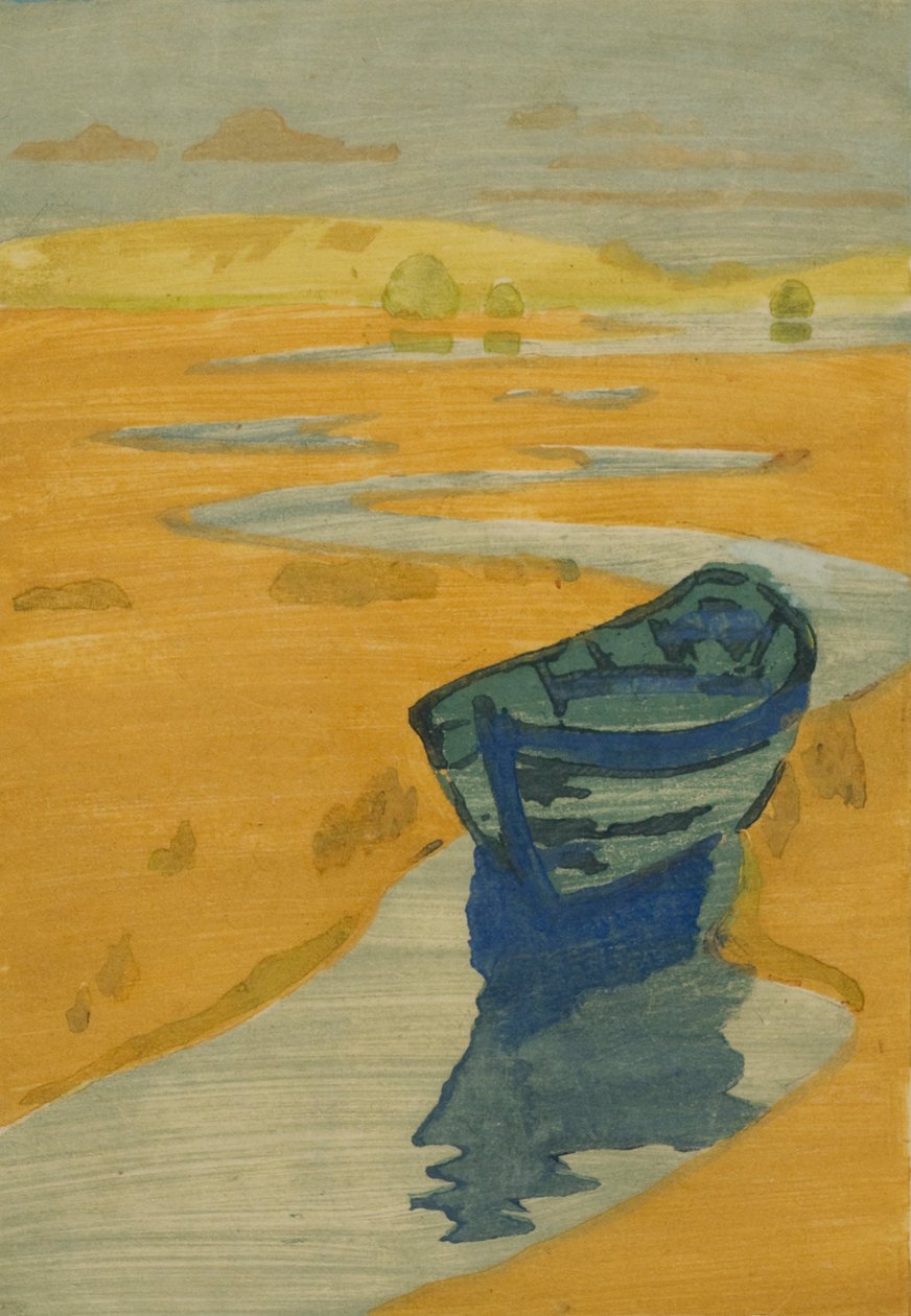 O Abandonado (O Barco Perdido) de Arthur Wesley Dow