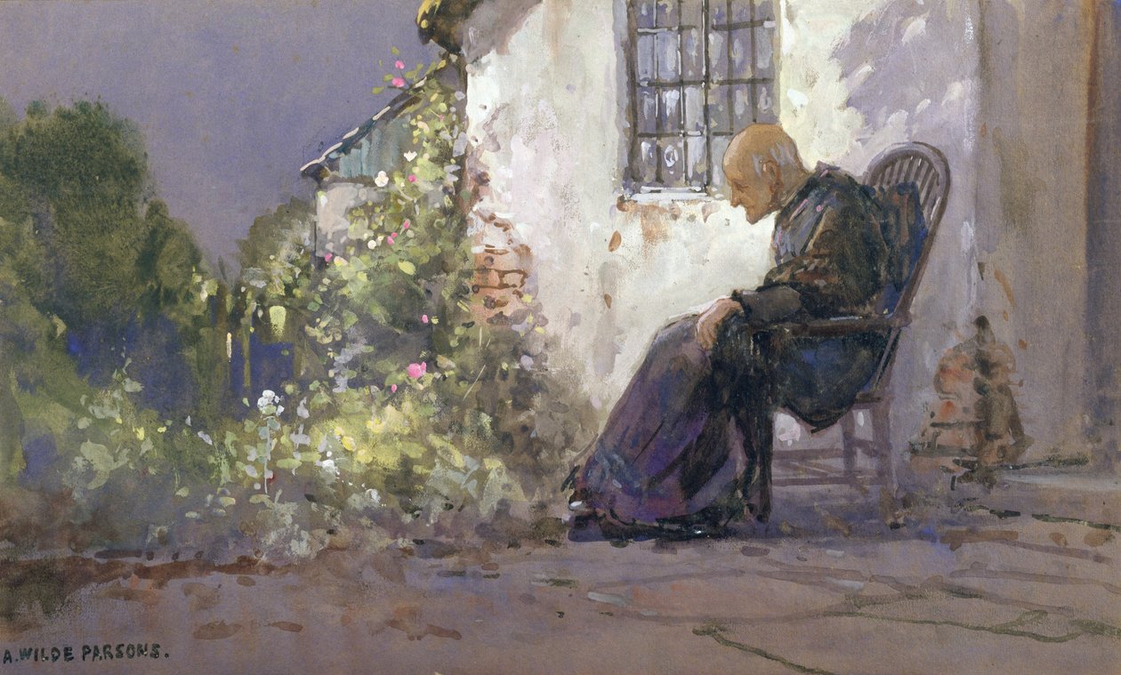 95 graus na sombra, 1912 (wc a bordo) de Arthur Wilde Parsons