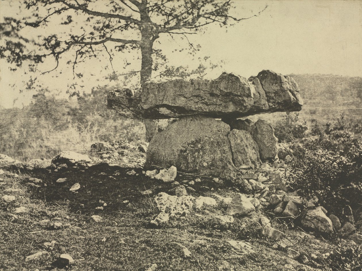 Dolmen, Cap del Puetch, Ariège, França de Arthur A. Taylor