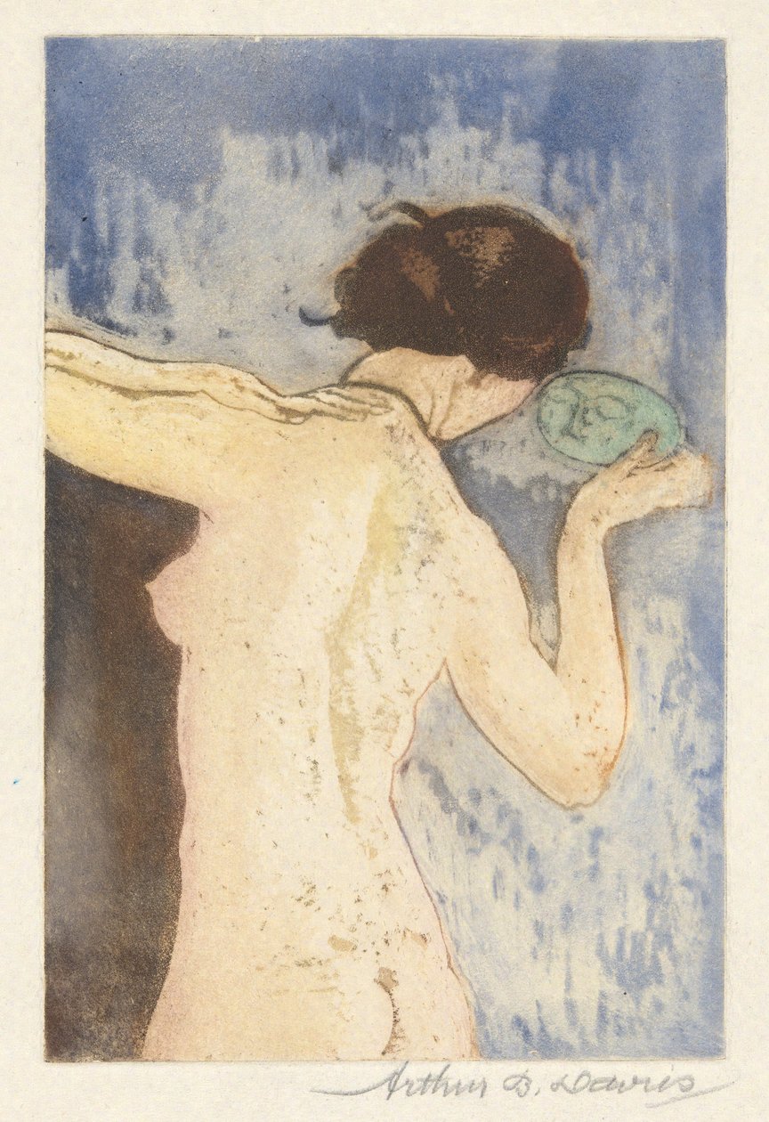 Espelho antigo de Arthur B. Davies