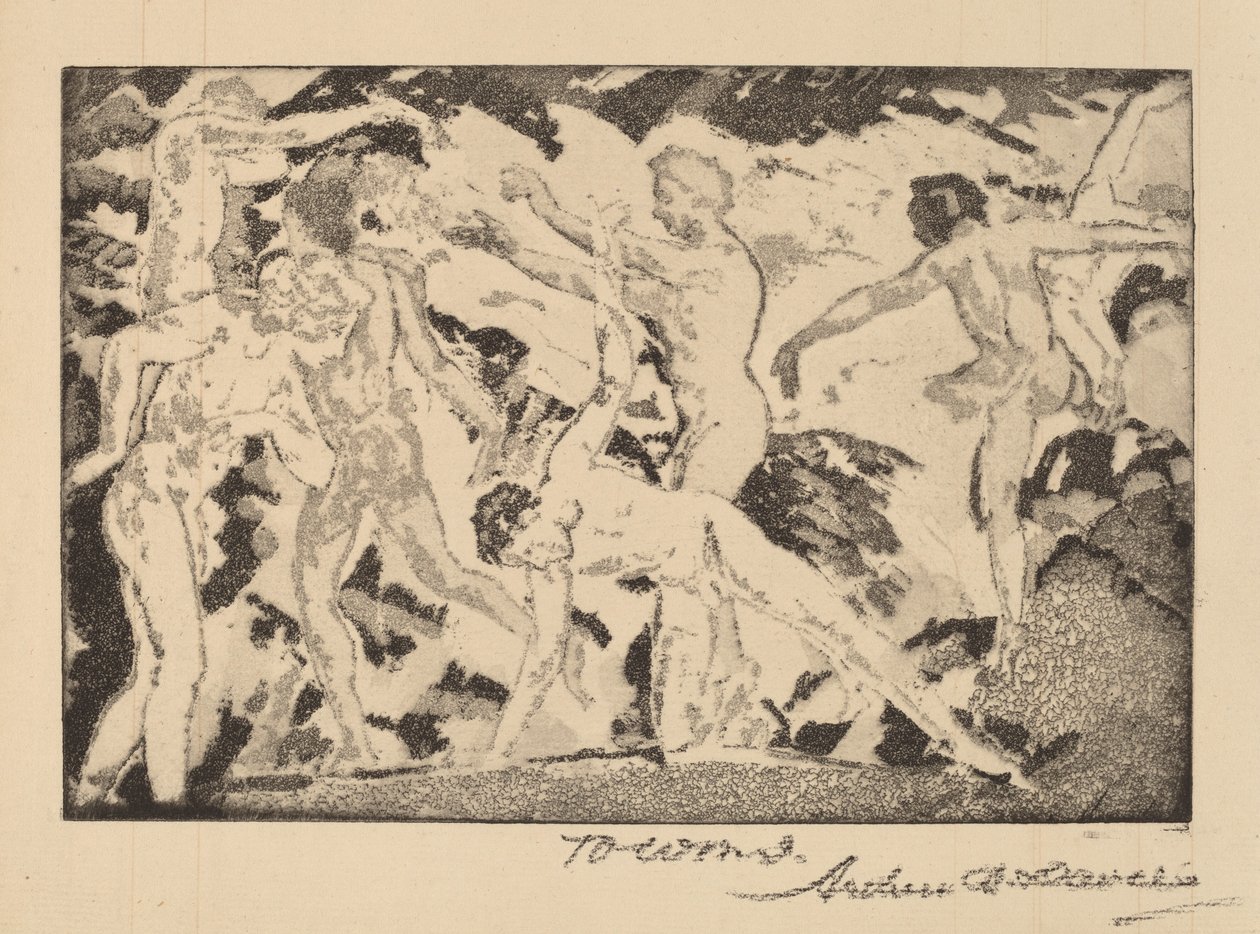 Por Caliban de Arthur B. Davies
