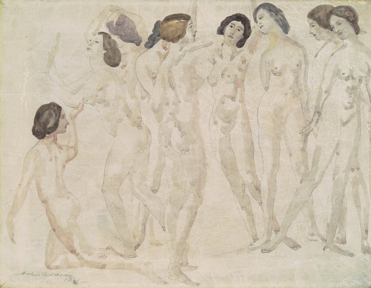 Nove Figuras de Arthur B. Davies