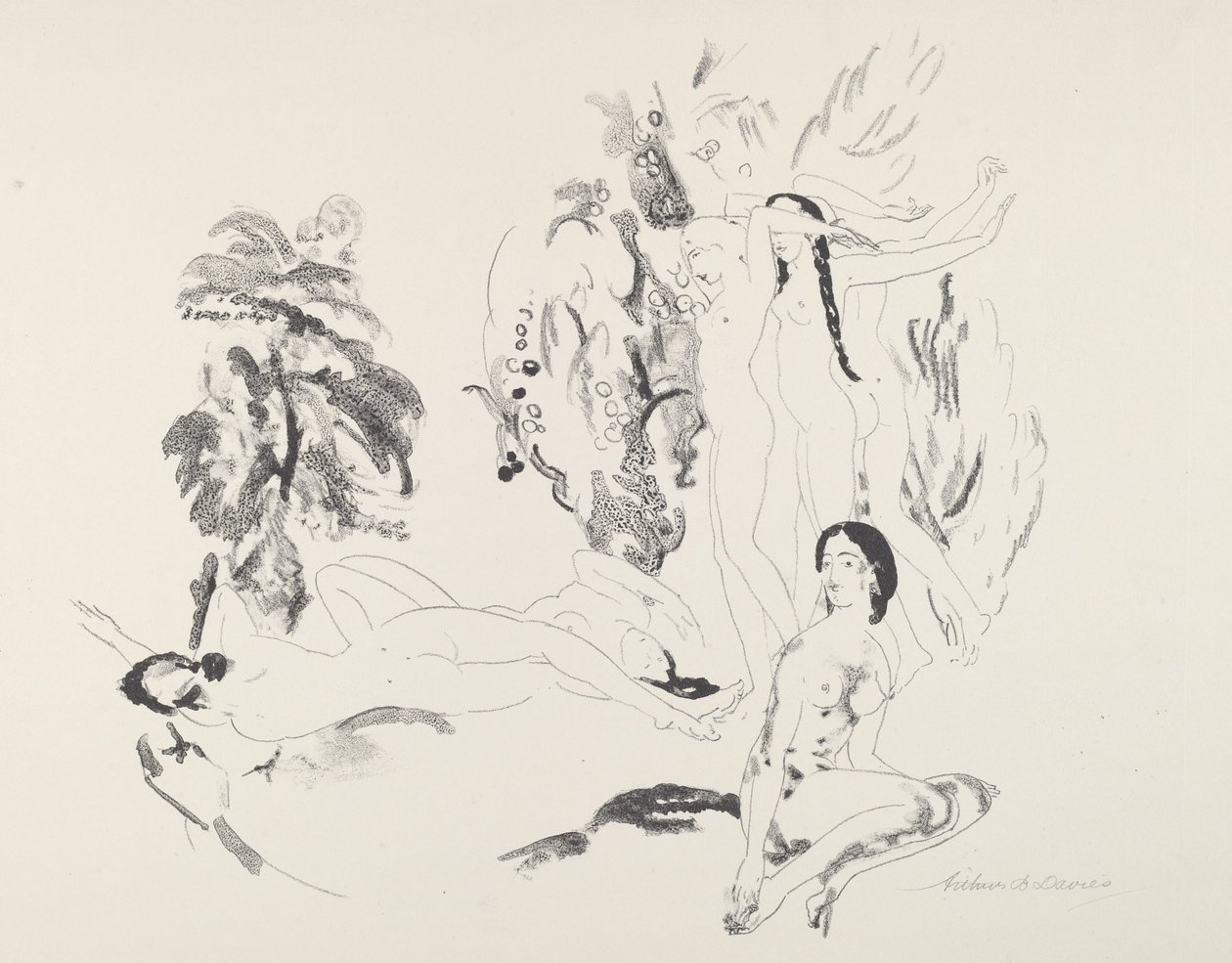 Passagem dos sonhos de Arthur B. Davies