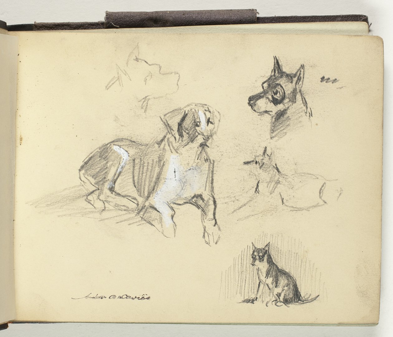 Caderno de rascunhos I de Arthur B. Davies