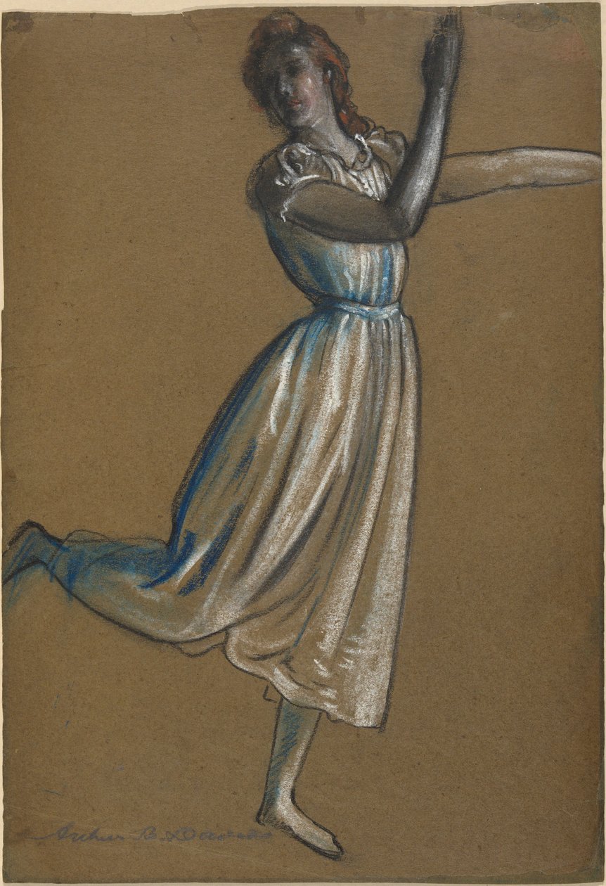Dança da Mulher de Arthur B. Davies