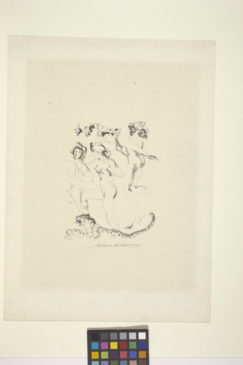 Bacchae (litografia) de Arthur Bowen Davies