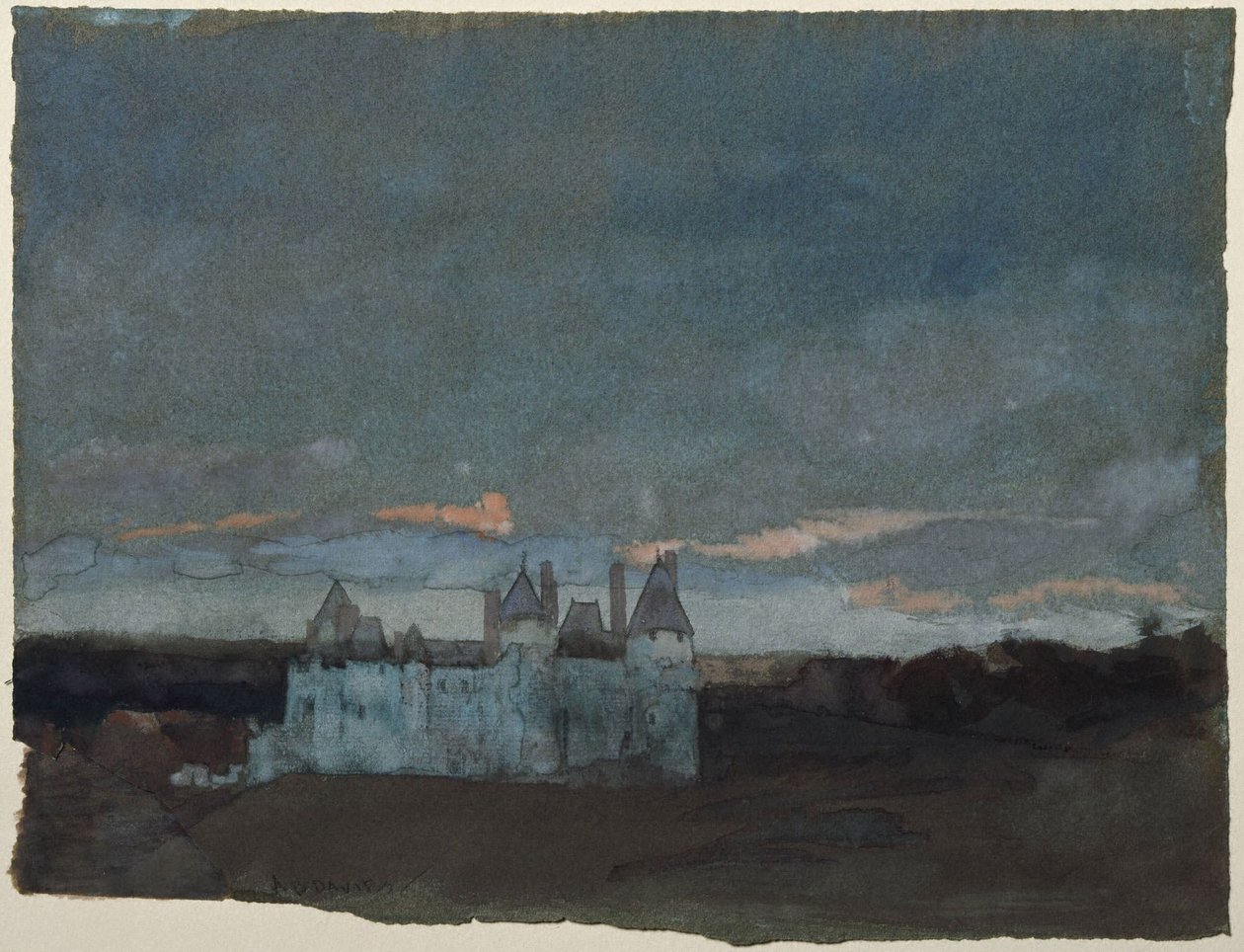 Castelo de Langeais, Turena de Arthur Bowen Davies