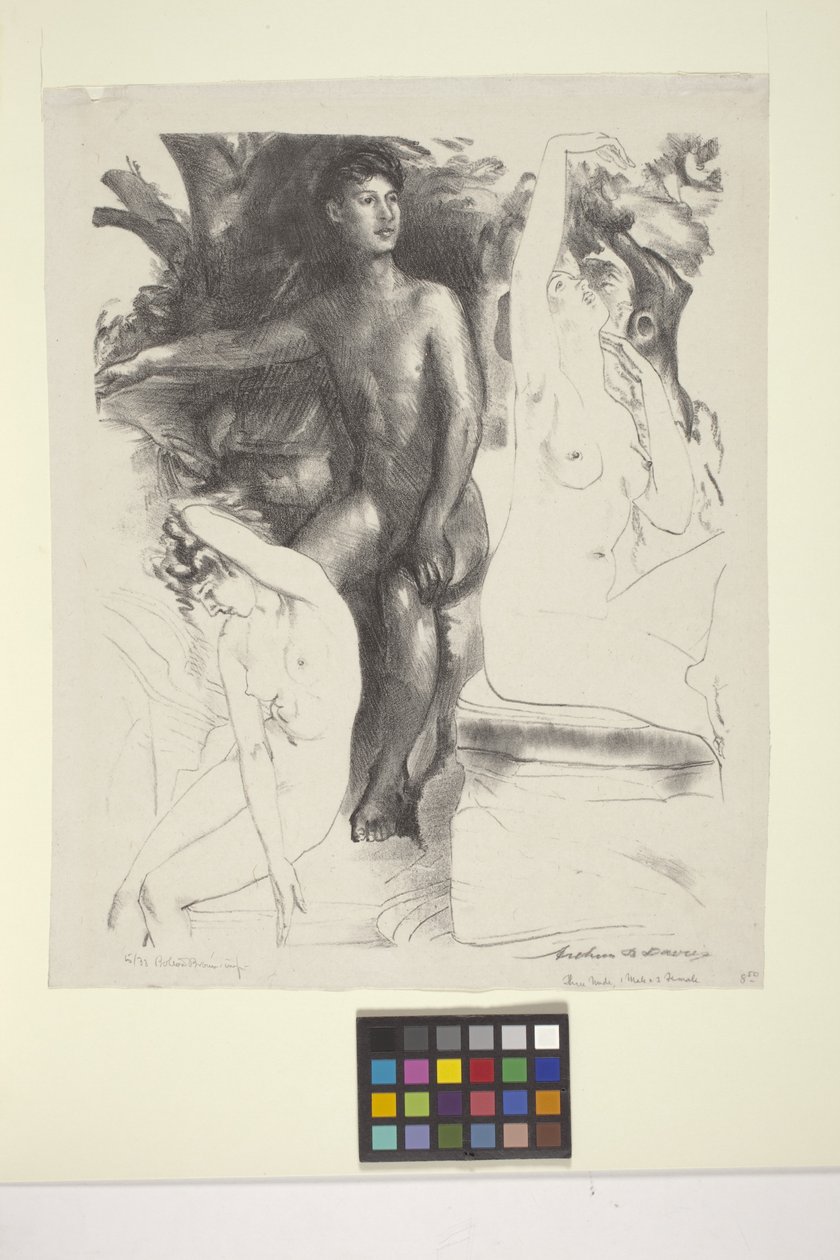 Domínio (litografia) de Arthur Bowen Davies