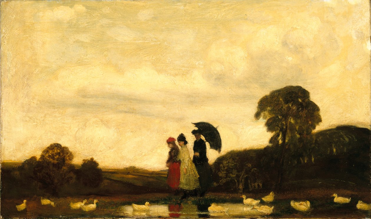 Todos os sábados, c.1895-96 de Arthur Bowen Davies