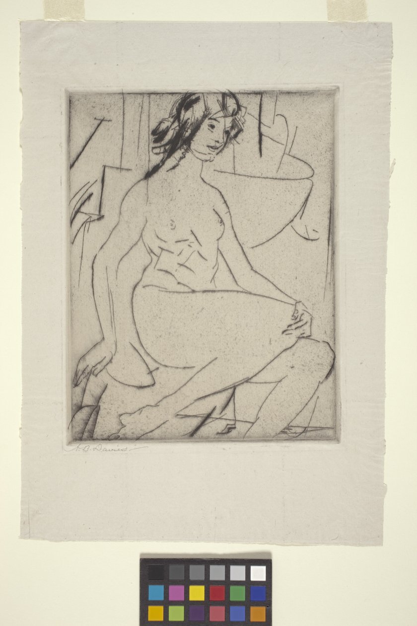 Íris (ponto seco) de Arthur Bowen Davies