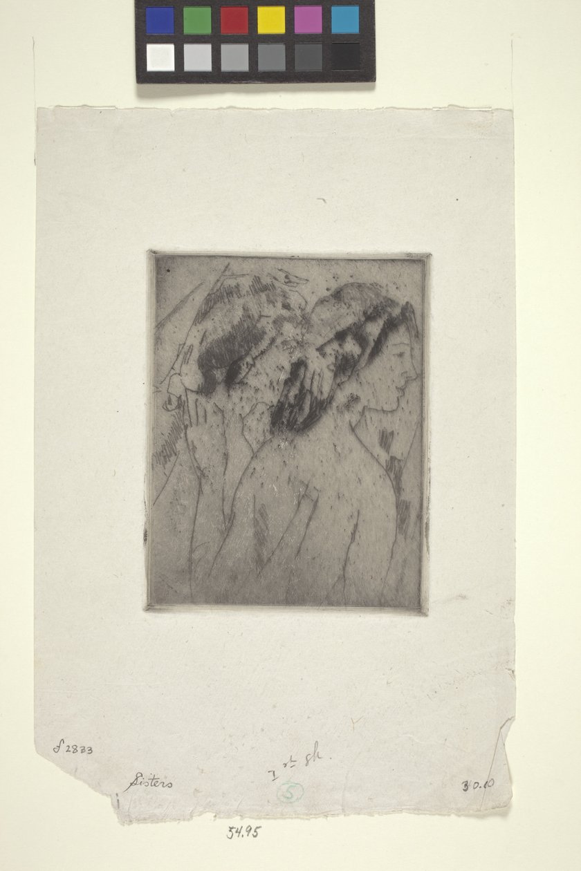 Irmãs (roleta) de Arthur Bowen Davies