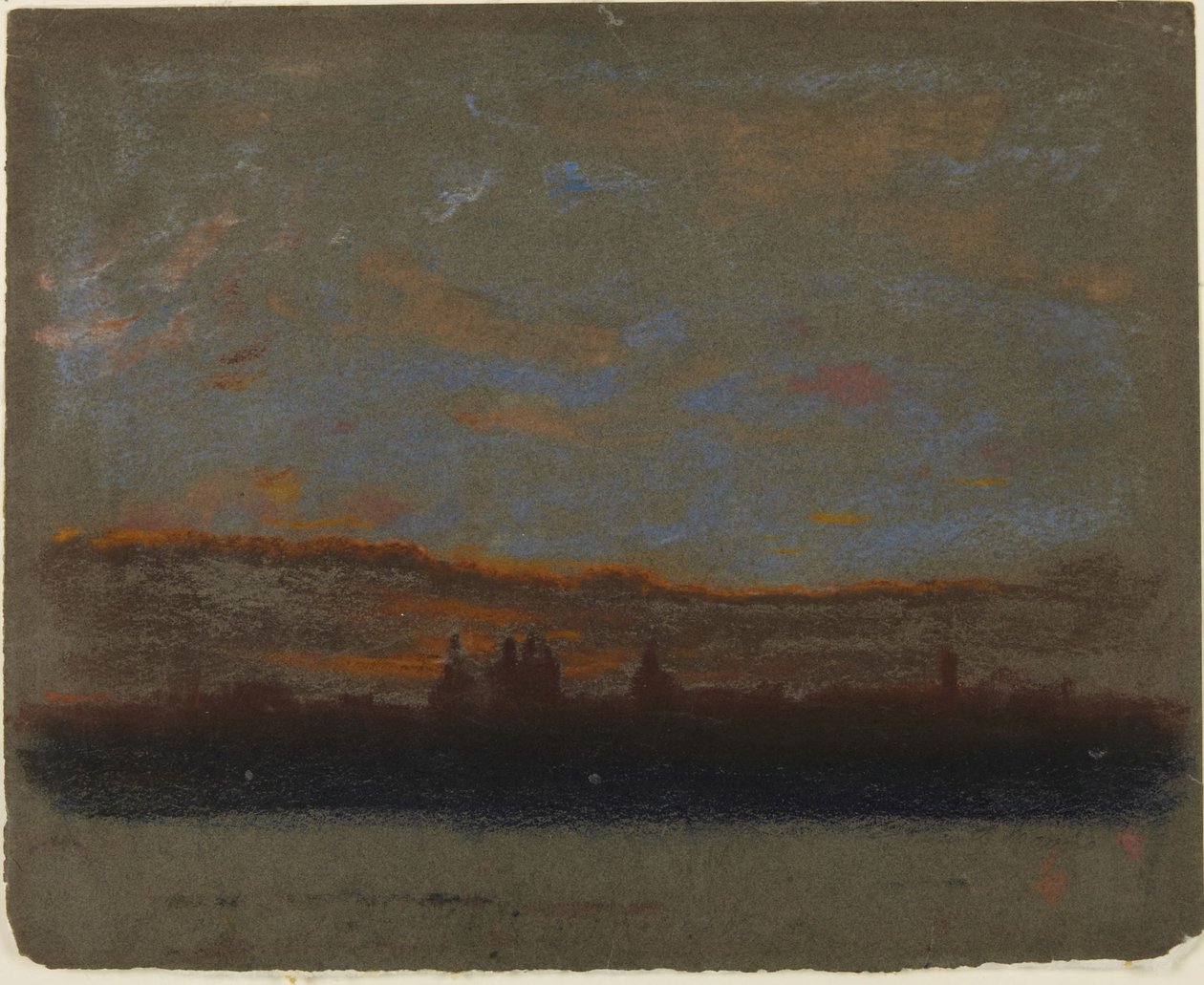 Pôr do sol de Arthur Bowen Davies