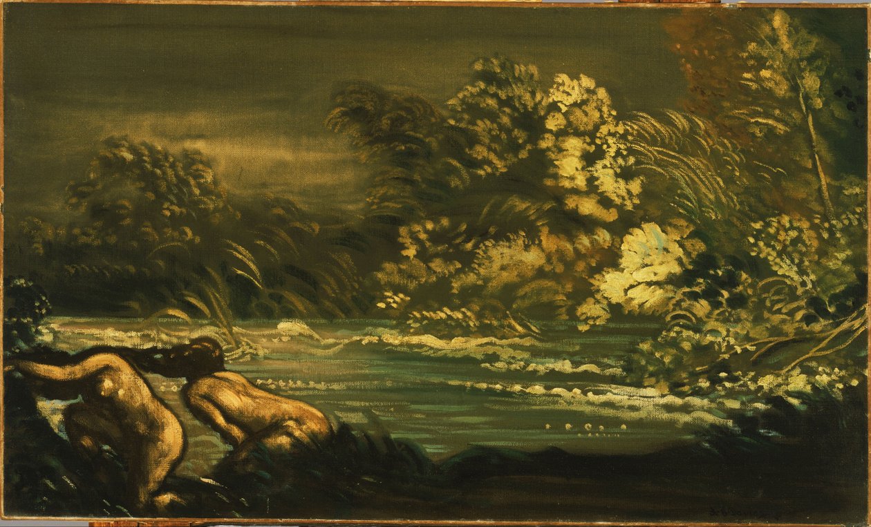 A inundação de Arthur Bowen Davies