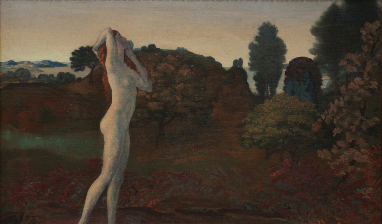 Orla do vale de Arthur Bowen Davies