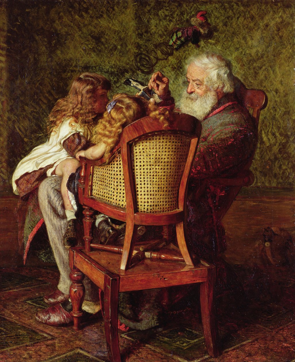 Jack-in-the-Box do avô de Arthur Boyd Houghton