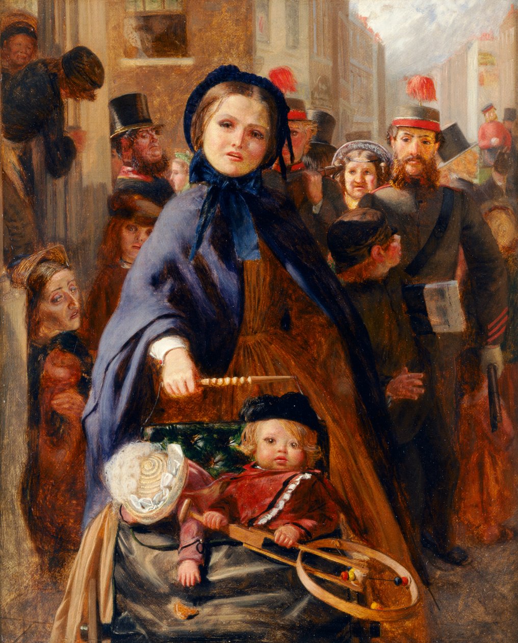 Londres em 1865 (óleo sobre tela) de Arthur Boyd Houghton