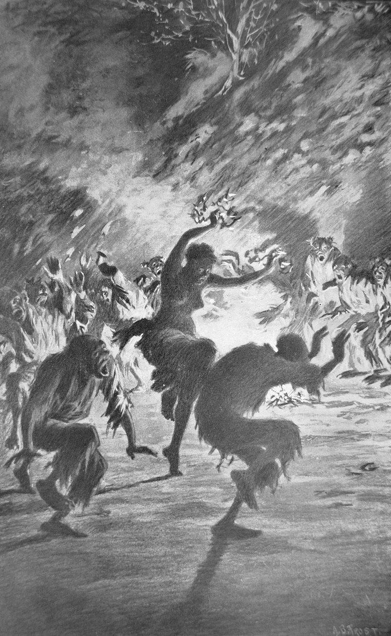 Ritual Voodoo Haitiano de Arthur Burdett Frost