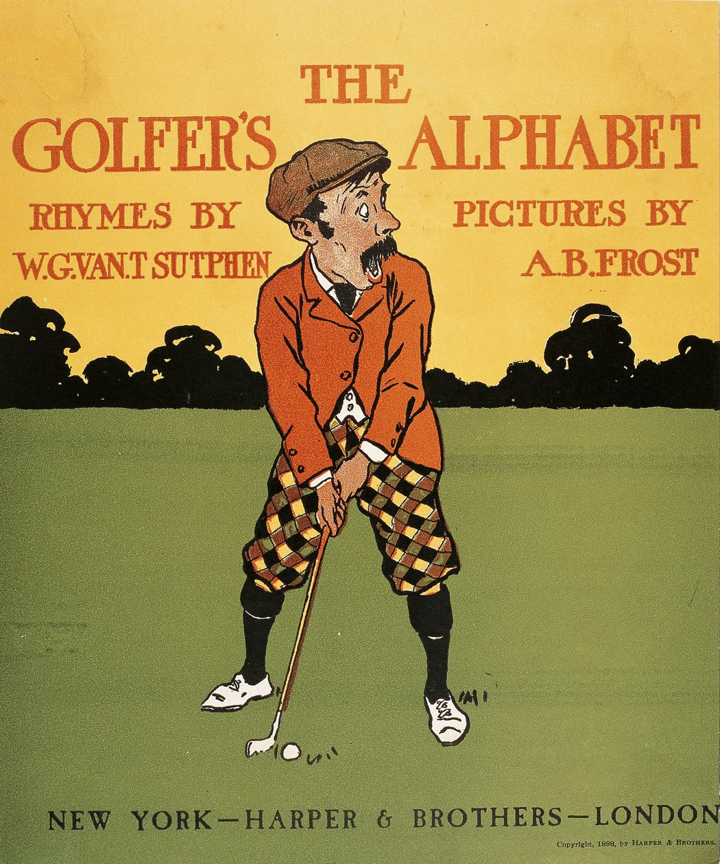 The Golfers Alphabet de Arthur Burdett Frost