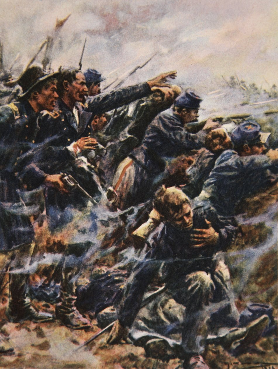 Maré alta em Gettysburg, ilustração de 