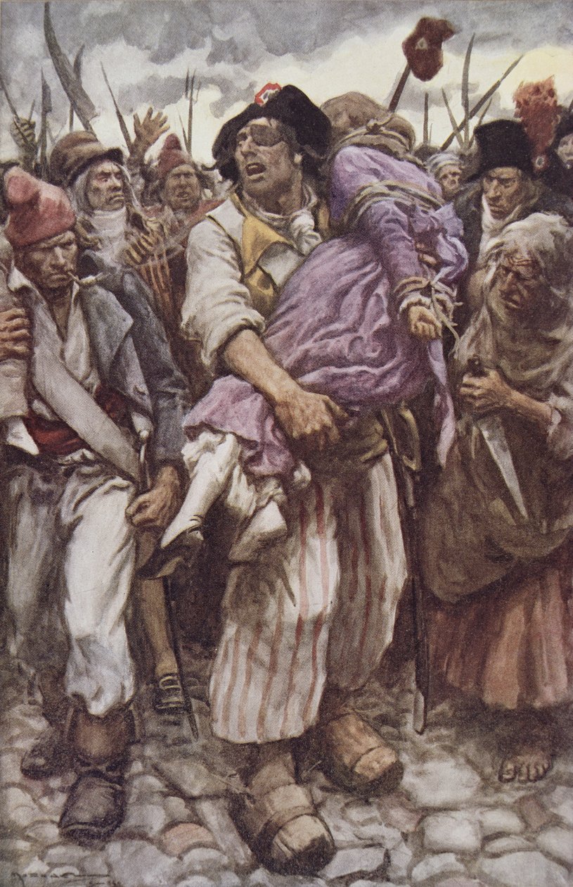 The Scarlet Pimpernel to the Rescue, ilustração de 