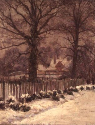 Uma pista de neve de Arthur Claude Cooke