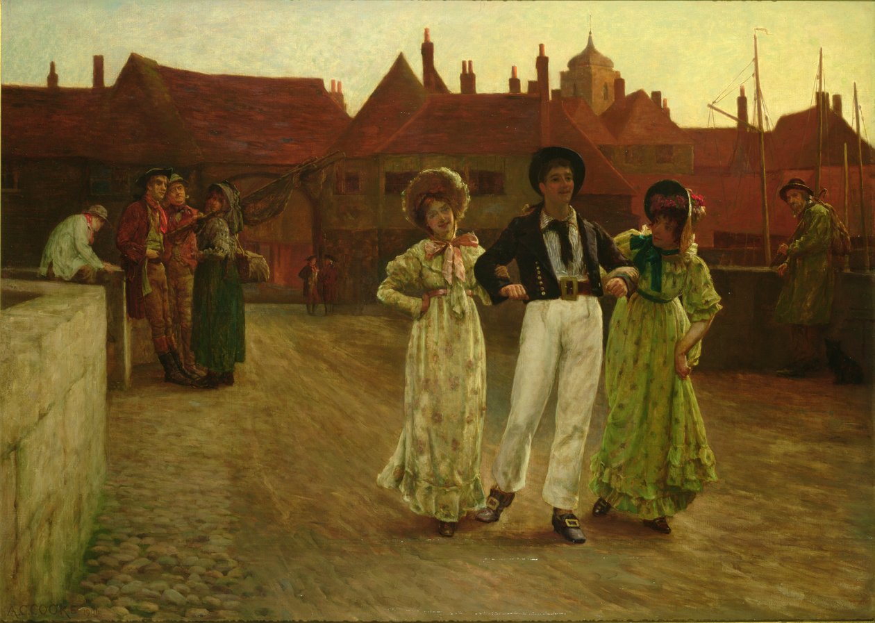 Jack Ashore, Cena em Sanduíche, Kent de Arthur Claude Cooke