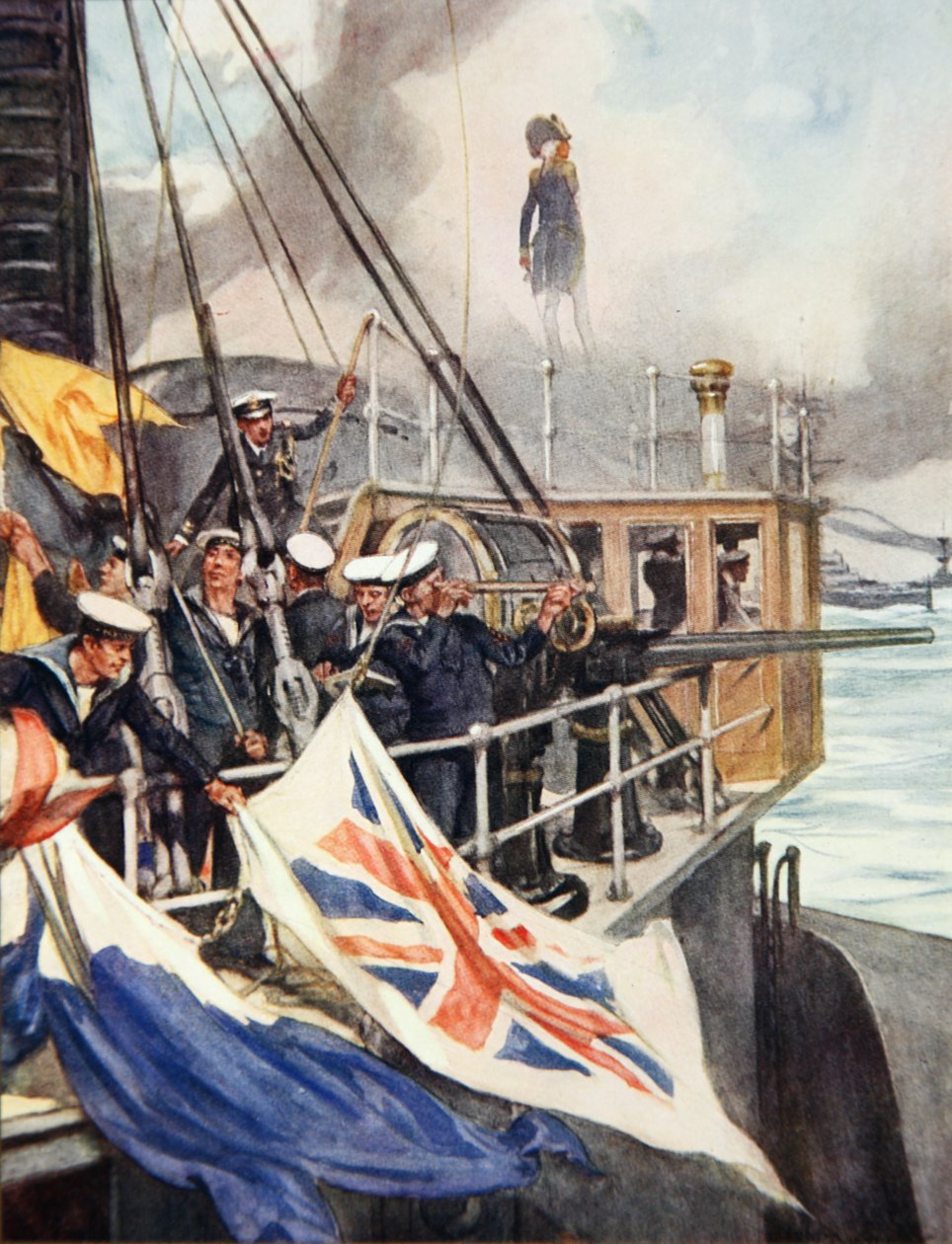 O Pequeno Almirante, ilustração de 