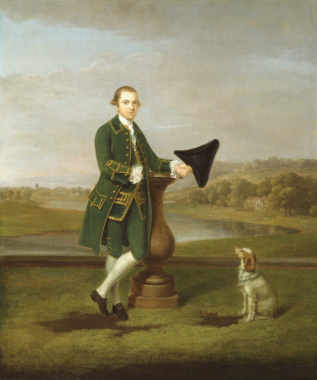 Retrato de um homem de Arthur Devis