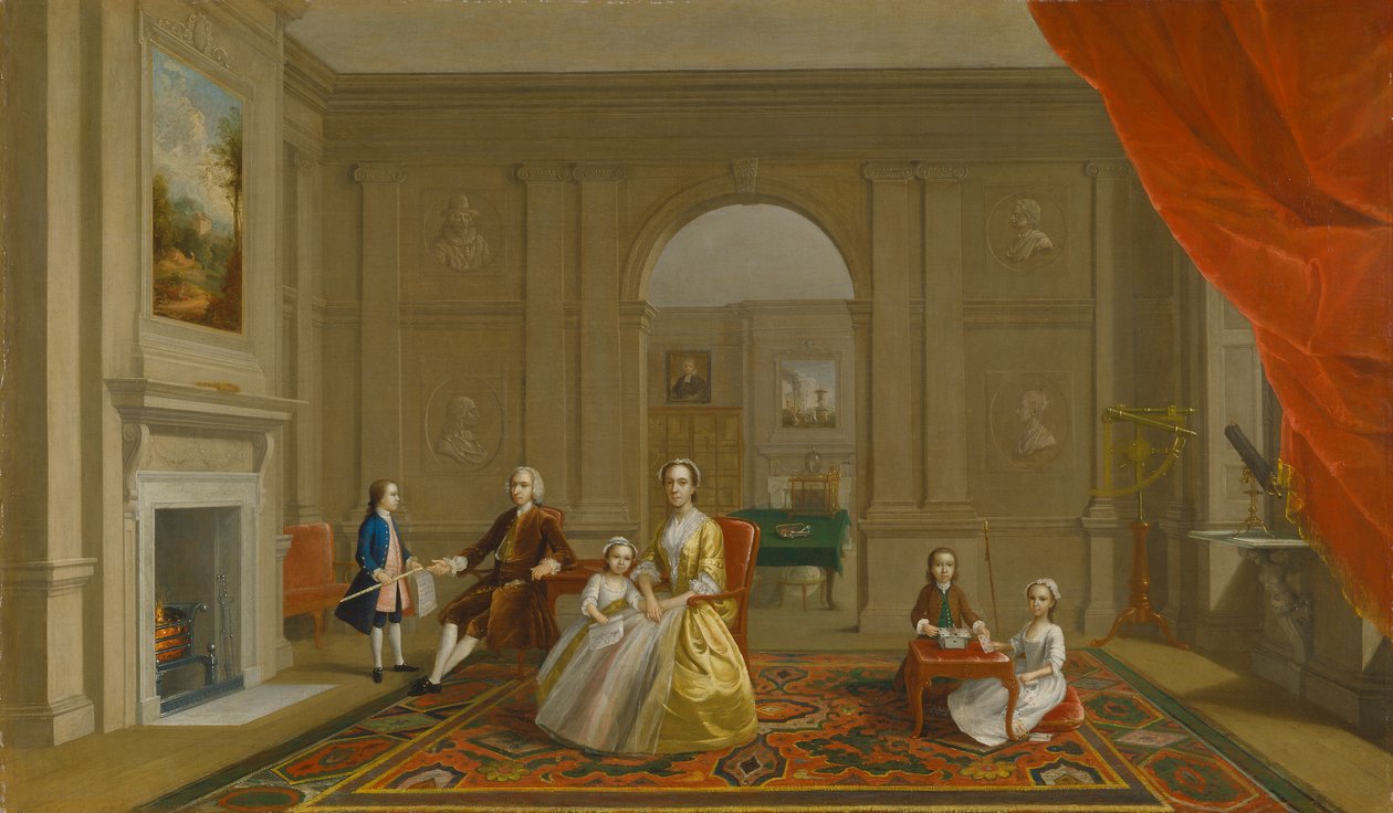 A Família John Bacon de Arthur Devis