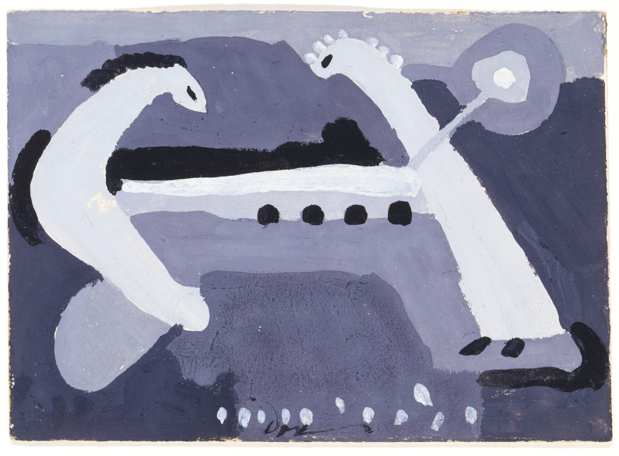 Preto e branco de Arthur Dove